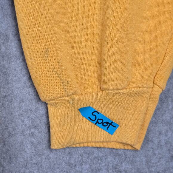 ISMBS Sweatshirt Size Medium Yellow Tie Dye I Stole My Boyfriend's Shirt Tultex - Picture 4 of 16